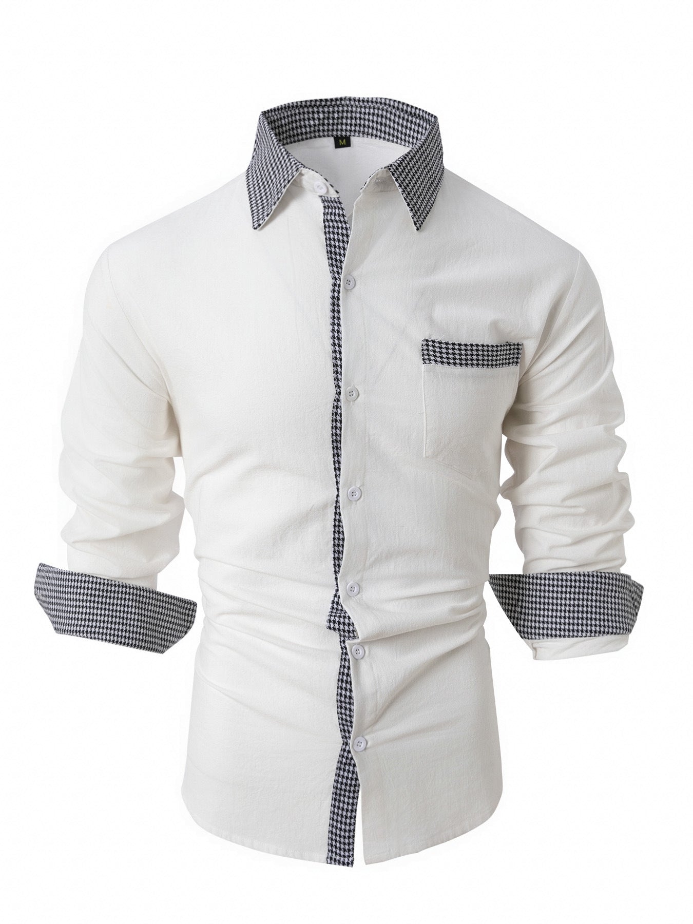 Mens Casual Long-sleeve Shirt