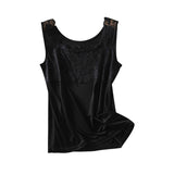 Summer New Knitted Silk Womens Tank Top