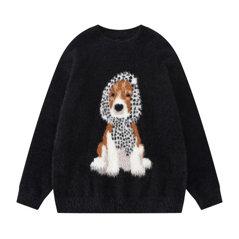Crewneck Sweater Loose Casual Versatile Couple Top