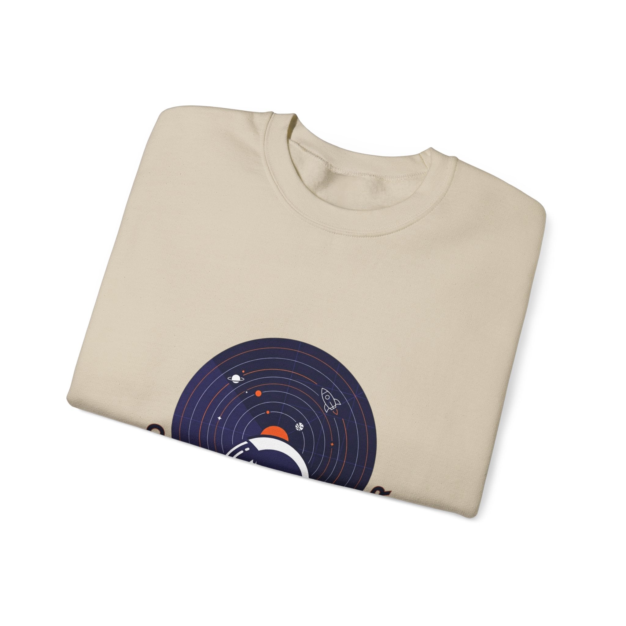 Orbital Problem Solver Sweatshirt | mission patch, space science nerd