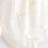 Spicy girl bow decoration hanging neck top