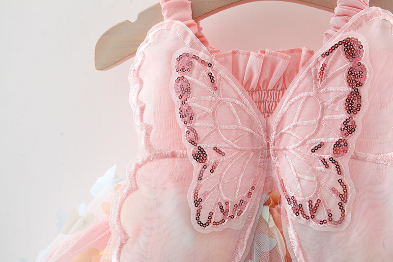 Children's Butterfly Wing Suspender Skirt