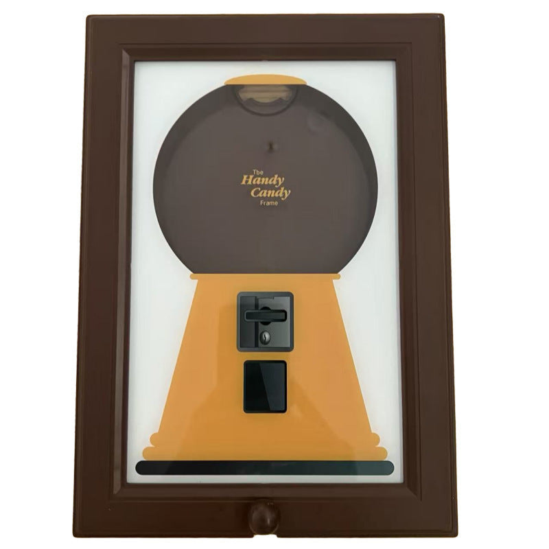 Candy Distributor Photo Frame - Halloween Christmas Birthday Gift, Rectangular Photo Frame, Living Room Home Decor