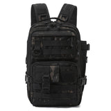 Outdoor Tactical Camo Hiking Backpack Travel Large-Capacity Waterproof Lure Fishing Bag Fishing Pack