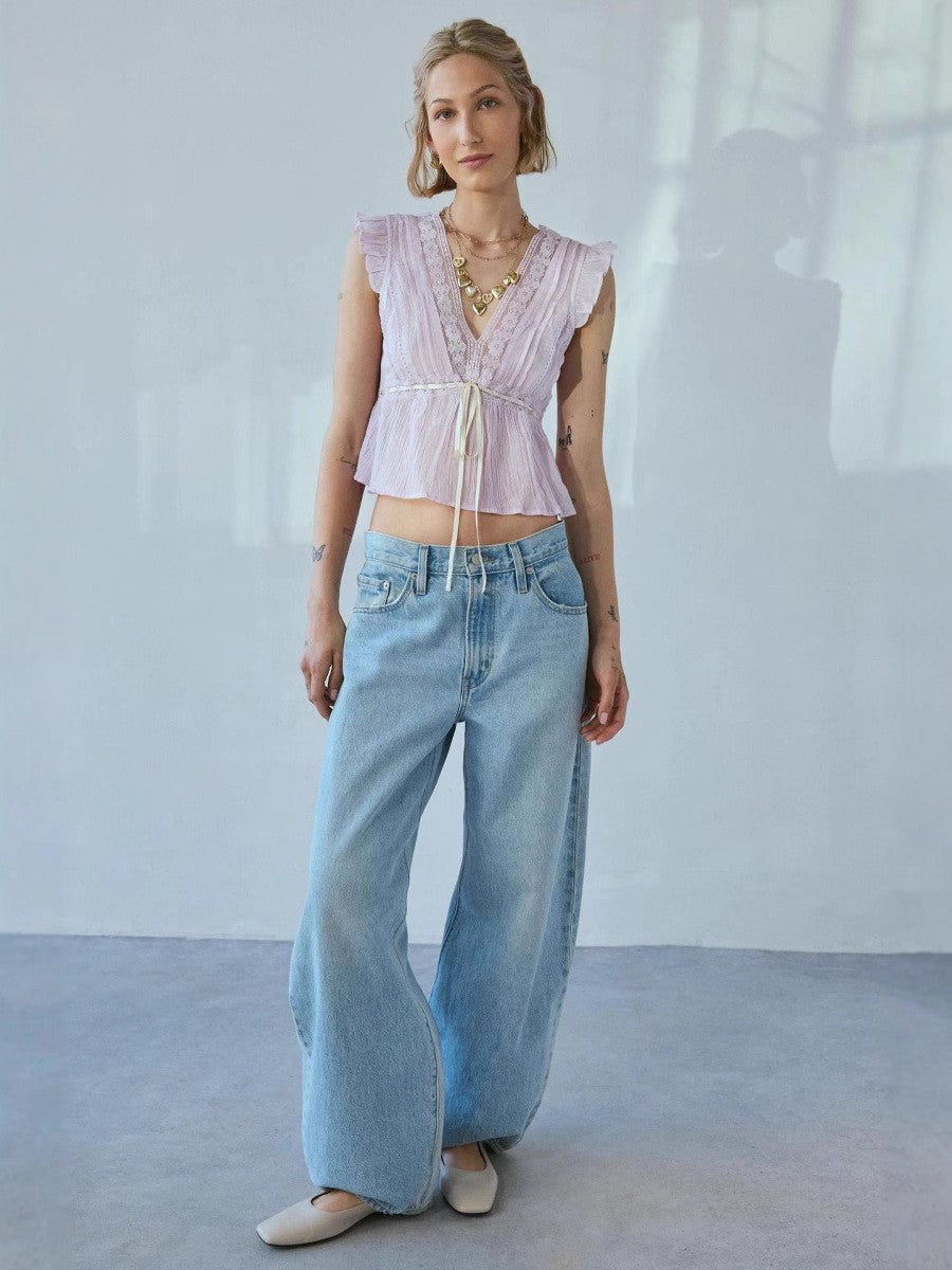 Summer European And American Short-sleeve Tops