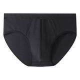 Men's Cotton Underwear High-Waist Breathable Plus-Size Briefs