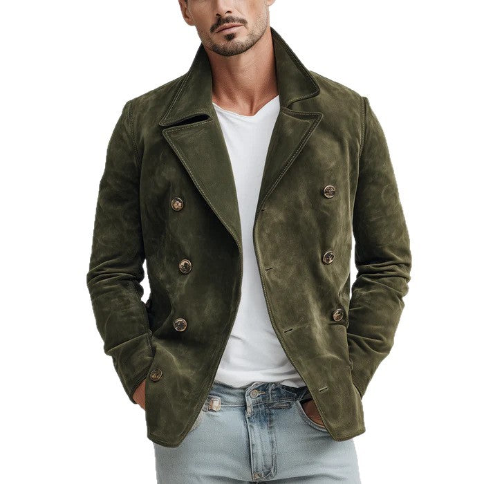 New autumn and winter hot selling men's casual fashion retro jacket jacket for men