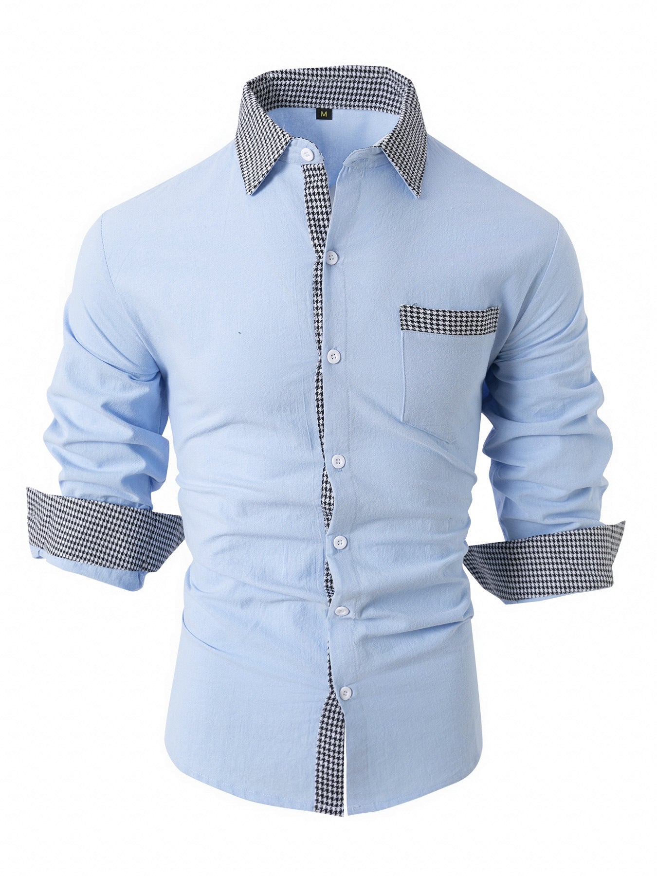 Mens Casual Long-sleeve Shirt