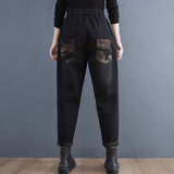 Women's Plus Size New Style New Literary Jeans