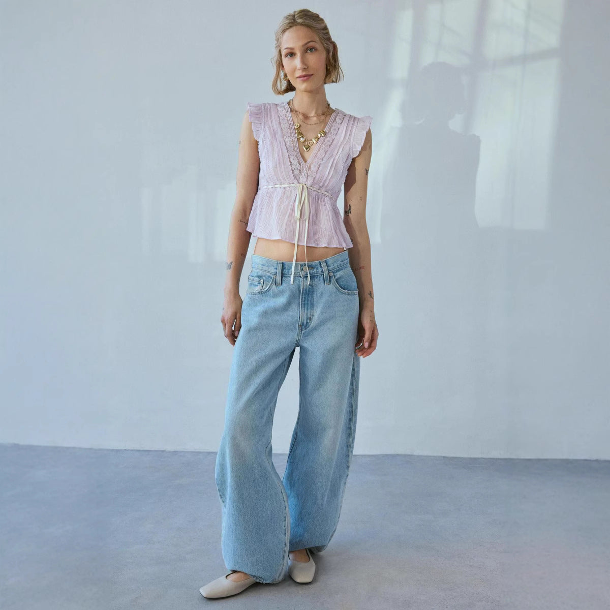 Summer European And American Short-sleeve Tops