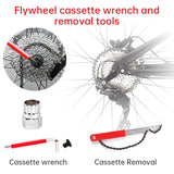 Complete 44-Piece Bicycle Repair Kit – Essential Tools for Chain, Crank, Freewheel, and Multi-Purpose Bike Key Repairs