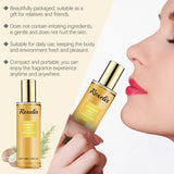 Roxelis Vanilla Coconut Fragrance Spray Long Lasting Fragrance Refreshing Body Spray Floral Fruit Fragrance Refreshing Body Fragrance