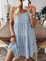 Fashionable Loose Sleeveless Dress For Women