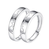 New Product Love Electrocardiogram Ring Love Ripple Ring Simple Japanese And Korean Style For Your Heartbeat Ring Douyin Same Style