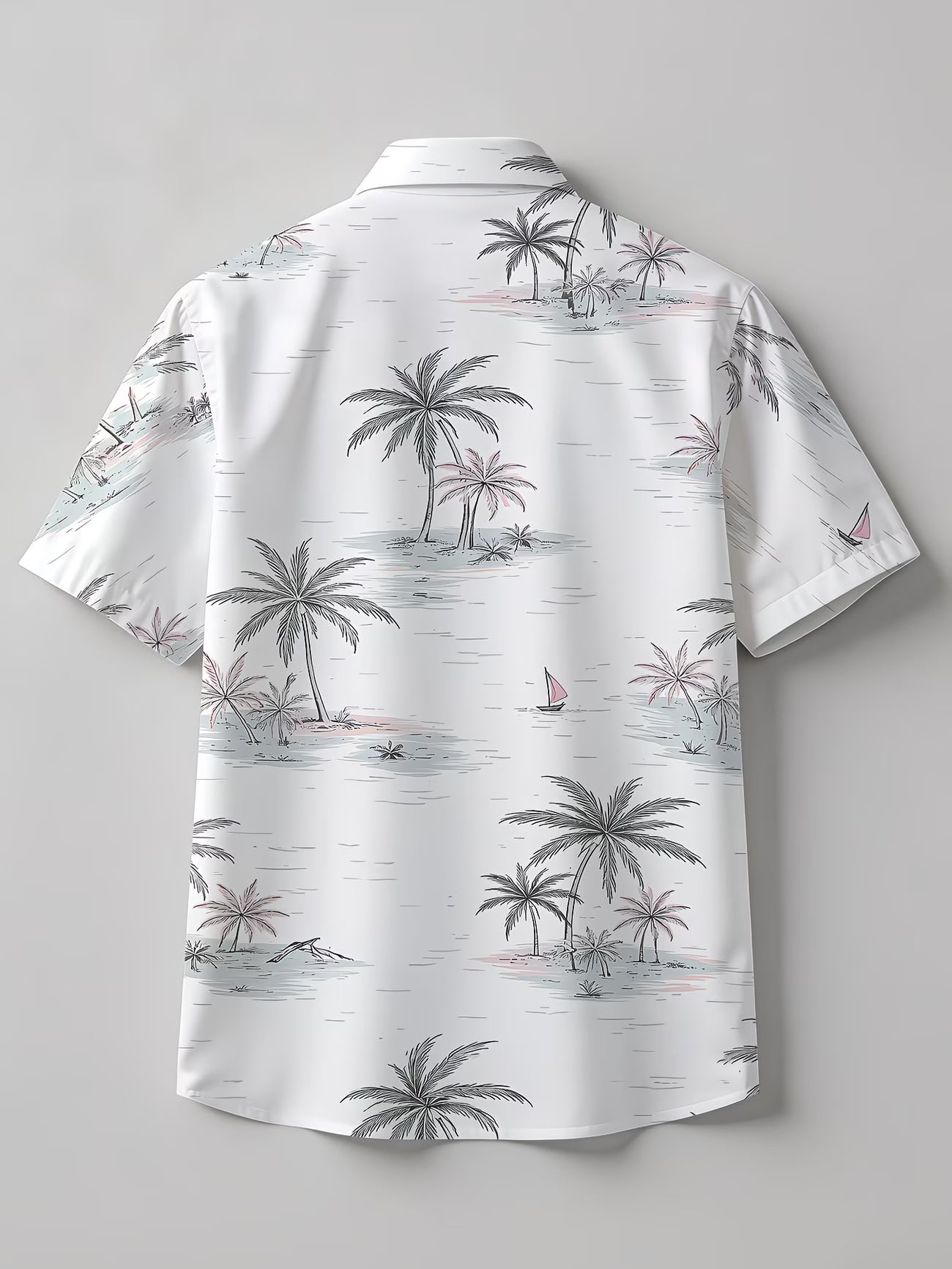 Men'S Short Sleeve Shirt, Hawaiian Style