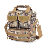 Nylon Camouflage Tactical Backpack Mens Shoulder Crossbody Bag