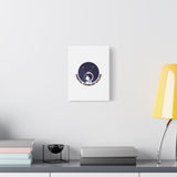 Orbital Problem Solver Canvas | space mission patch, astronaut art, cosmic science