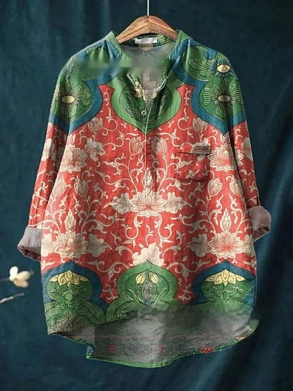 Casual Women's Shirt With 3D Digital Print