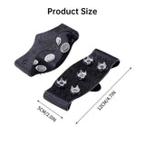 5-Point Adjustable Ice Cleats | Non-Slip Crampon Spikes for Hiking & Winter Walking on Ice