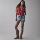 Summer European And American Short-sleeve Tops