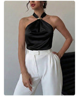 Sleeveless Top Elegant And Chic Style For Women
