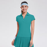 Fashionable Women's Sports Top Short-sleeve T-shirt