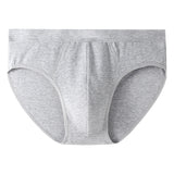 Men's Cotton Underwear High-Waist Breathable Plus-Size Briefs