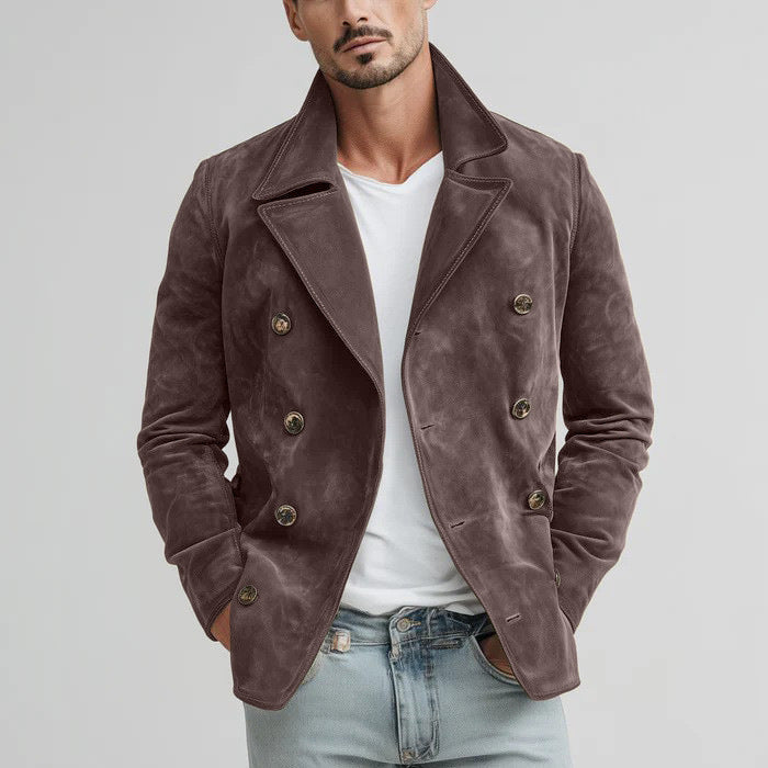 New autumn and winter hot selling men's casual fashion retro jacket jacket for men