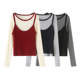 Round neck long sleeved sling set