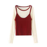 Round neck long sleeved sling set