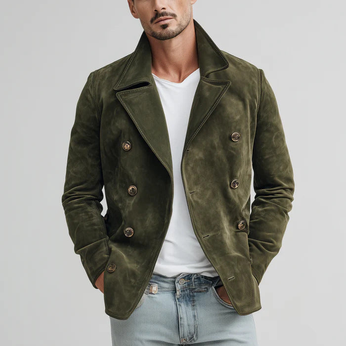 New autumn and winter hot selling men's casual fashion retro jacket jacket for men