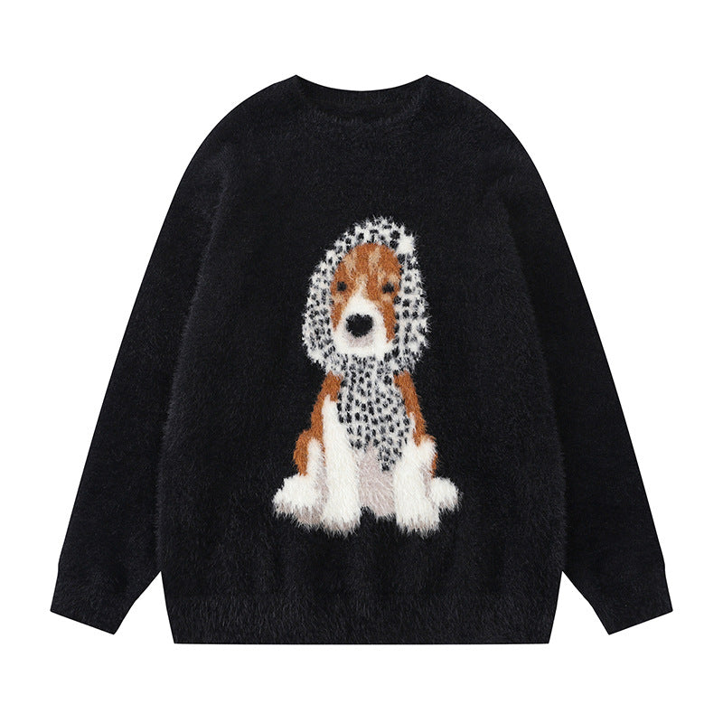 Crewneck Sweater Loose Casual Versatile Couple Top