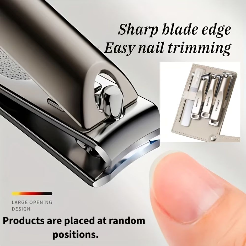 A Five-Piece Professional Manicure And Pedicure Set, Including Nail Clippers