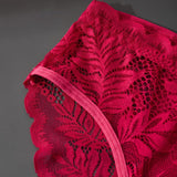 3pcs Women'S Fashion Romantic Floral Lace Underwear