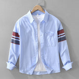 Mens Stylish Casual Versatile And Relaxed-fit Artistic Top