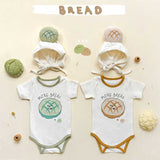 Pineapple Bread Printing Modeling Romper Ins