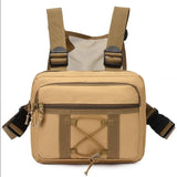 Outdoor Tactical Chest Pack Camouflage For Sports And Training Close-fitting