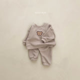 Autumn Style Children's Embroidered Bear Sweater