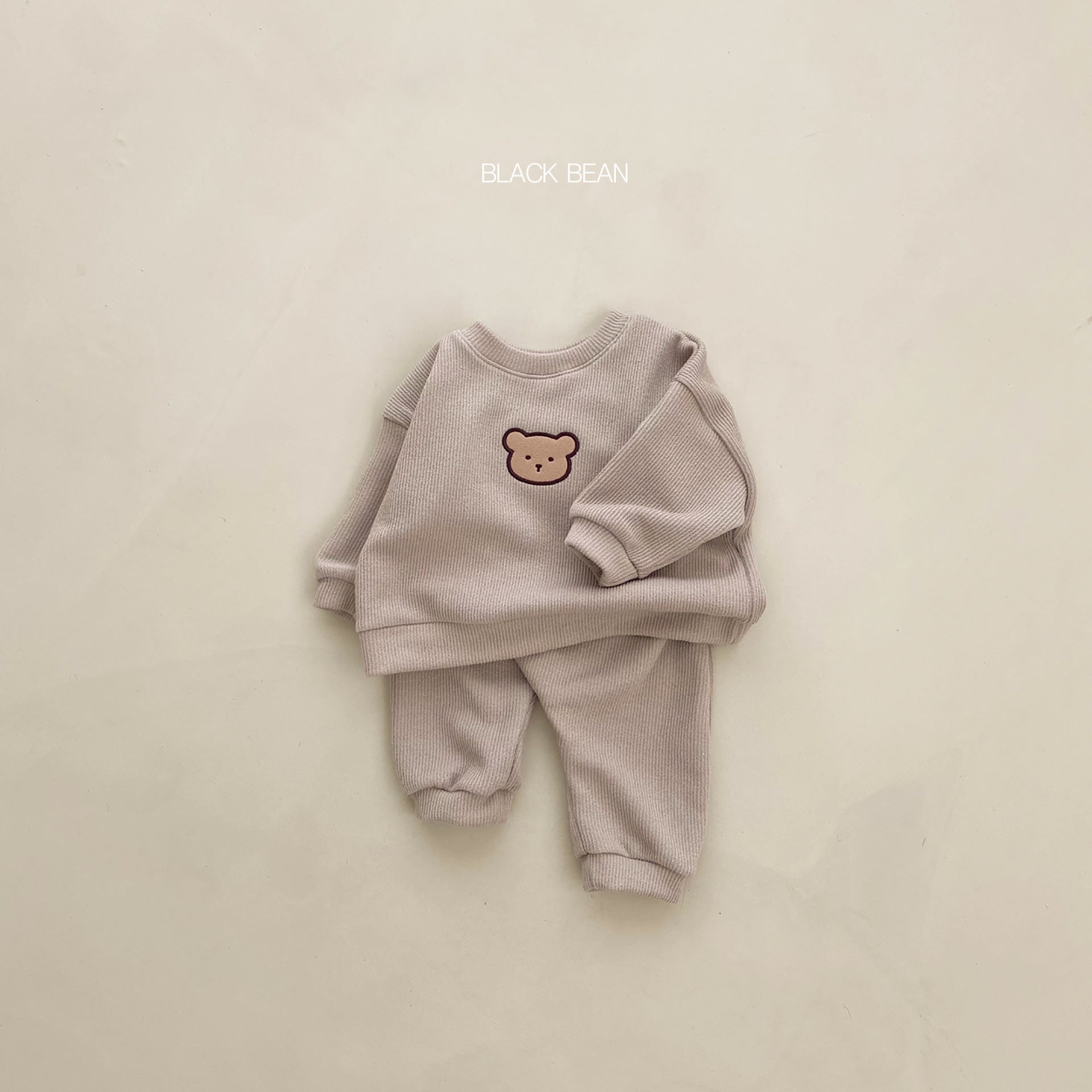 Autumn Style Children's Embroidered Bear Sweater