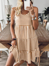 Fashionable Loose Sleeveless Dress For Women