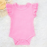 European And American Summer Baby Triangle Rompers