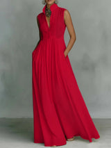 Long Vacation-style French-colored Dress