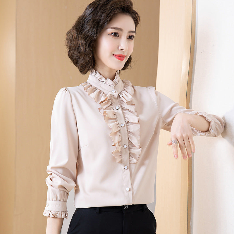 Western-style Versatile Base Shirt