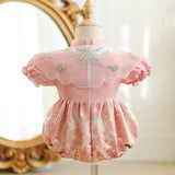 First Birthday Dress For Baby Girls, Summer New Arrivals, Chinese-style Onesie