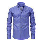 Stylish High-end Striped Mens Shirt