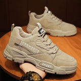 Non-slip Mens Casual Breathable Wear-resistant Work Shoes