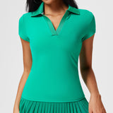 Fashionable Women's Sports Top Short-sleeve T-shirt