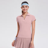 Fashionable Women's Sports Top Short-sleeve T-shirt