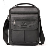 Casual Cross-border Mens Backpack Made From Full-grain Cowhide Leather
