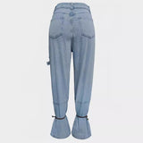 American-style Trendy Womens Jeans